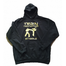 Train Taekwondo Club Hoody - Black and Gold